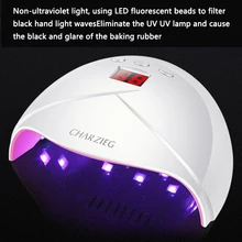 36 Вт двойной светильник, УФ лампа, лампа для ногтей, Сушилка для ногтей, для всех ногтей, Гель-лак с датчиком, светодиодный светильник 30 S/60 s/90 s, инструмент для маникюра