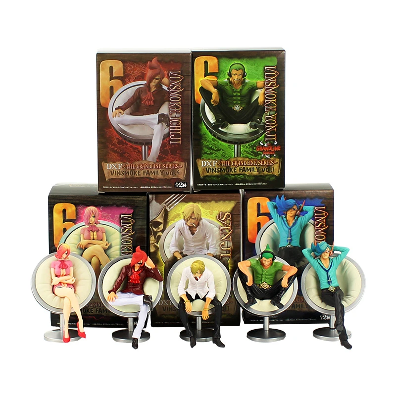 Anime Figurine Dxf The Grandline Series The Vinsmoke Family Sanji Reiju Yonji Pvc Action Figures Model Toys Figurals Aliexpress Toys Hobbies