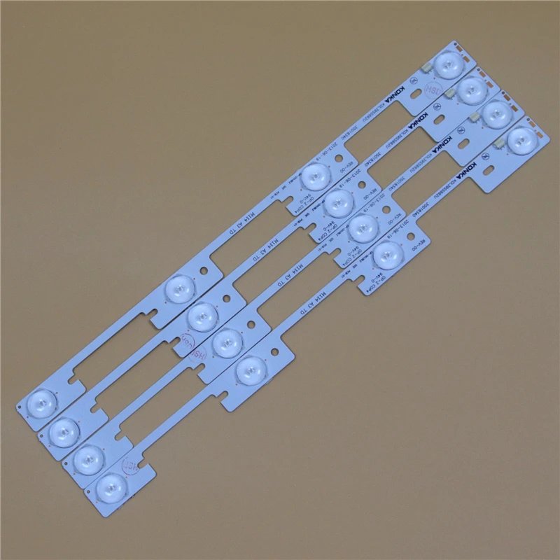 

TV LED Bars For Toshiba 40L5400 40L2400 DL3944(A)F DL4045i Backlight Strips Kit 4 LED Lamps Lens 6 Bands KDL40SS662U KDL39SS662U