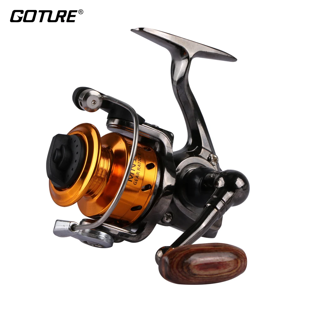 Goture Mini Metal Fishing Reel Coil MN100 Youth Kids Portable Spinning