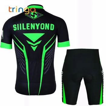 

2020 New Men's Summer Cycling Clothing Short Sleeve Mountain Bike Jersey Mens Racing MTB Bicycle Clothes Cycling Set Male