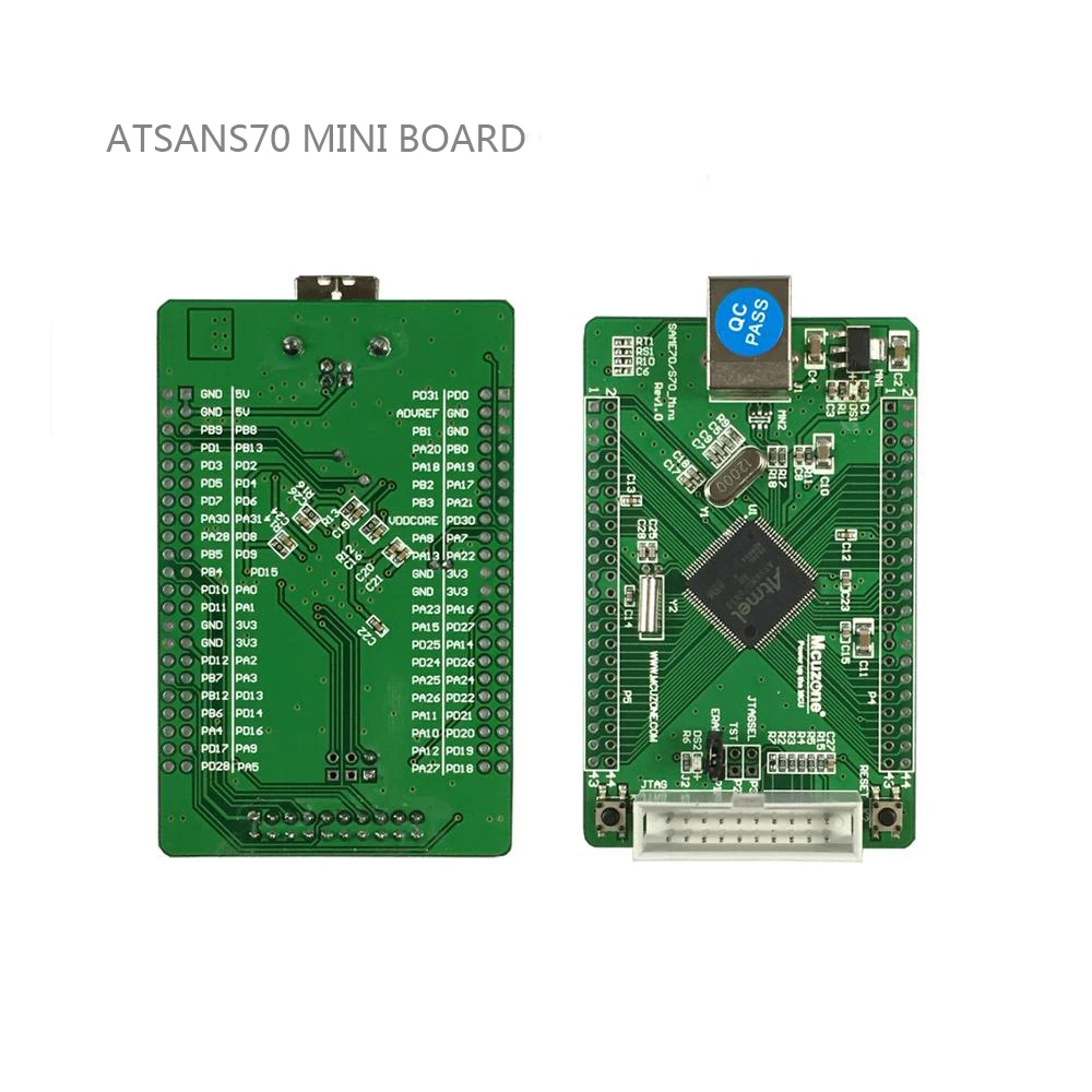 Sams70 atsams70n19 мини плата 300 МГц Cortex M7 USB 2 0 высокоскоростное устройство 512 флэш 256