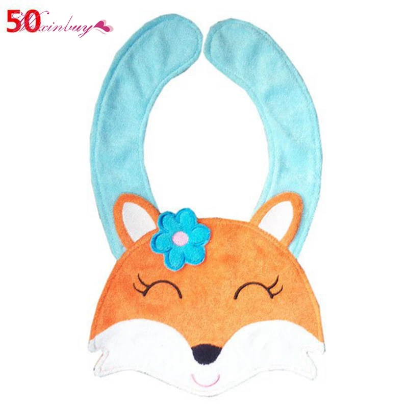 

WEIXINBUY Newborn Baby Burp Cloths 60 Styles Colorful Animal Cotton Boys Girls Baby Bibs Burp Cloths Waterproof Bandana Bibs