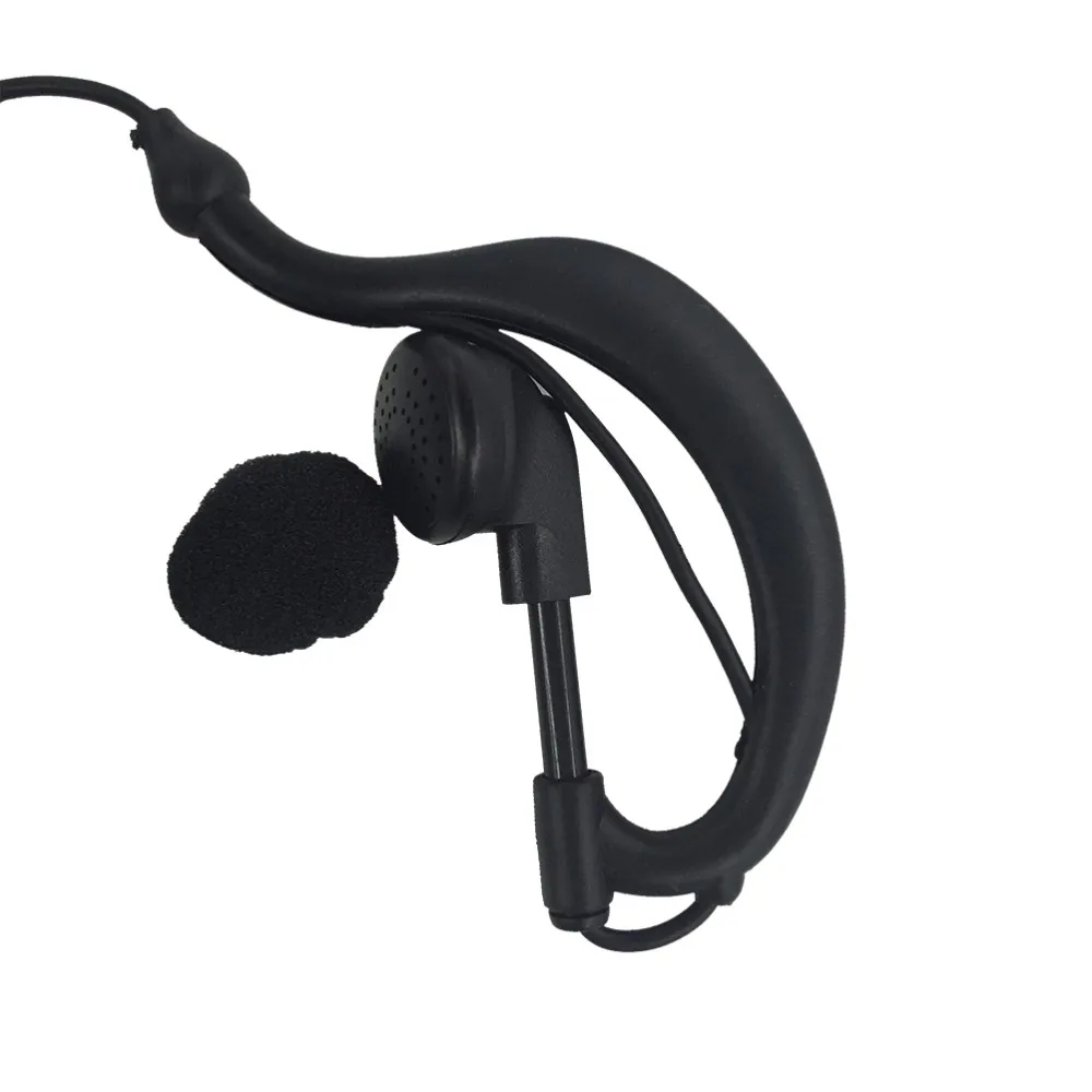 New 1-Pin 2.5mm Jack Earpiece Headset PTT MIC for Two Way Radios Walkie Talkie For Motorola for SMP218 (1)