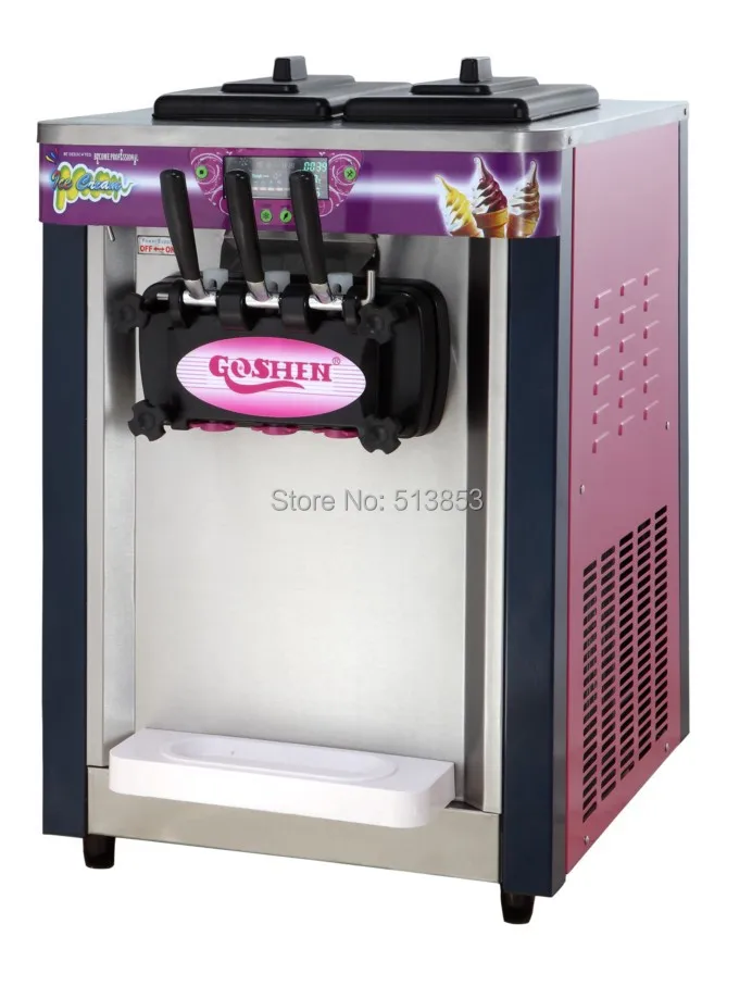 20 liters/H, 220V 50Hz,Vertical ice cream machine, Ice Cream Machine, Ice Cream Maker, Icecream Machine