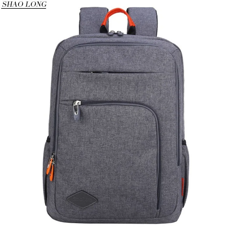 

High Quality Men's Business Backpack Waterproof Nylon Laptop Bag Backpacks Women School Bags 14 Inch Notebook Rucksack Man