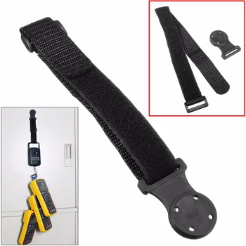 

Black Multimeter Hanging Loop Strap Polypropylene Fiber Multimeter Strap Magnet Hanger Kit For Multimeter Instrument