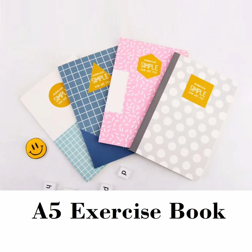 

A5 Exercise Book for Student Creativity School Composition Book Office Accessories 210*142mm, 44 sheets/ 88 pages