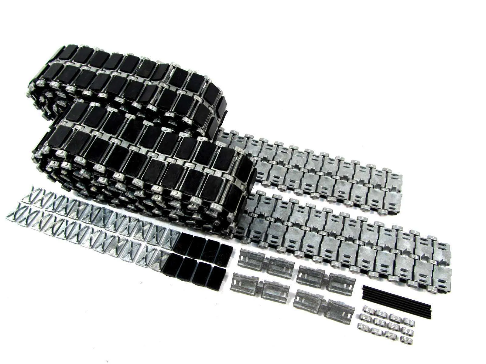 Mato 1/16 Henglong Leopard 2 A6 Metal Tracks With Rubber Pads MT157 TH00862 | Игрушки и хобби