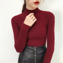 Pullover Winter long Sweater Female Jersey Oversized Sweater Women Autumn Women Knitted Sweaters Pull Turtleneck Ladies Red 2018 Pullover Winter long Sweater Female Jersey Oversized Sweater Women Autumn Women Knitted Sweaters Pull Turtleneck Ladies Red 2018