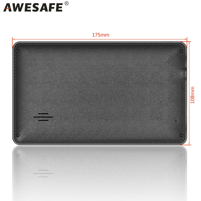 AWESAFE 7 дюймов gps навигатор для машины навигации Bluetooth AVIN 3D бесплатное обновление