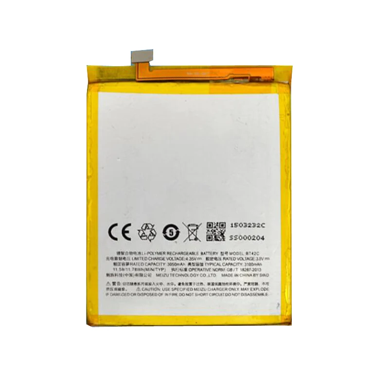

3100mah BT42C battery For Meizu M2 Note Meilan Note 2 Batteries