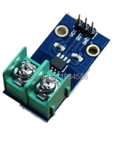 10 шт./лот оригинальный Φ +/ 5A диапазон 185 мВ/A Датчик тока ACS712 Модуль 5v ACS712T|sensor