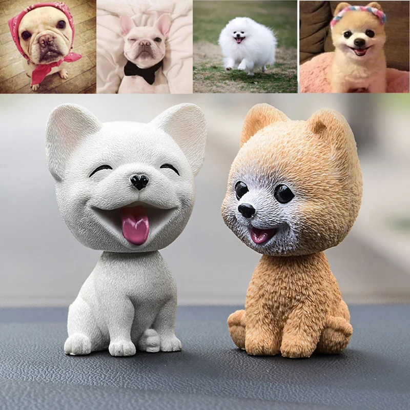 Toys Ornament Cute Dog Doll Car Nodding Dog Shakes Head Shaking Dog Car