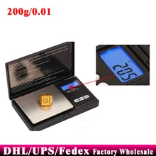 50 шт./лот детали мини электронные ювелирные весы, 200 г/0,01 г цифровые весы