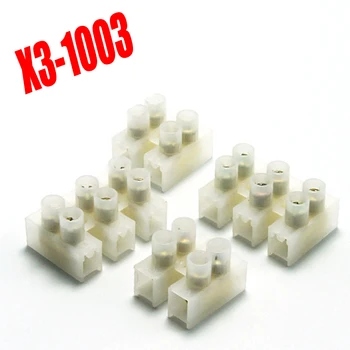 

NEW 10pcs 12 Position Barrier Terminal Strip Block X3-1003 10A