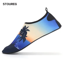 Новинка, Размеры 35-45, пляжная обувь с морской стороной, унисекс, водонепроницаемая Спортивная обувь, обувь для плавания, мужские и женские кроссовки, нескользящие носки для йоги и дайвинга