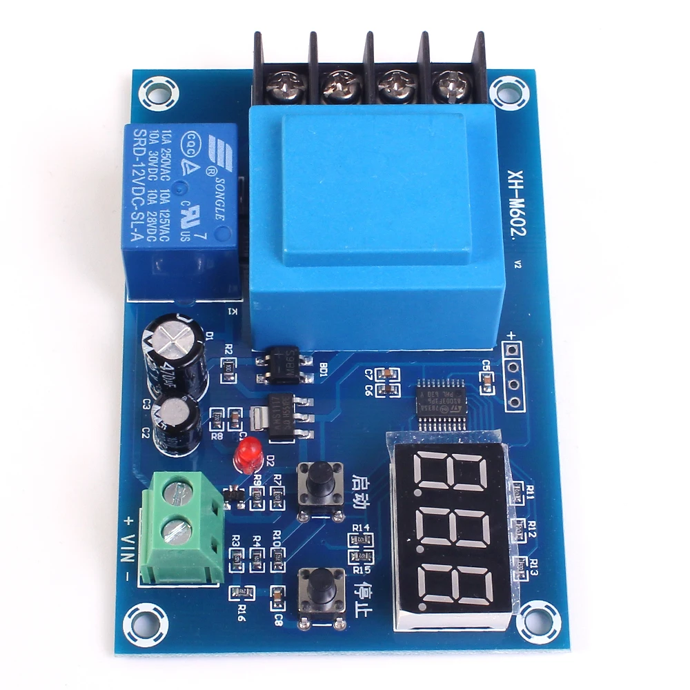 XH M602 Digital LED CNC Lithium Battery Charging Charge Control Power Supply Module Switch Protection Board 3.7V to 120V In Pakistan