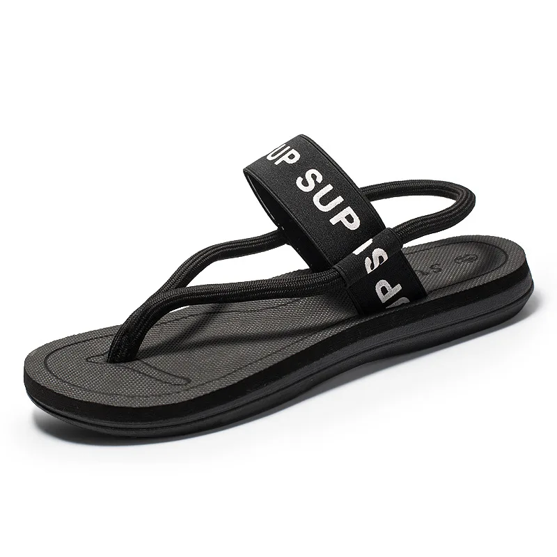 

Mixed slippers beach shoes 2019 new summer slippers couple fashion outwear leisure sandals