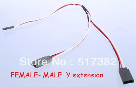

Free shipping 300mm 30cm servo extension cable 30 core for JR futaba connector