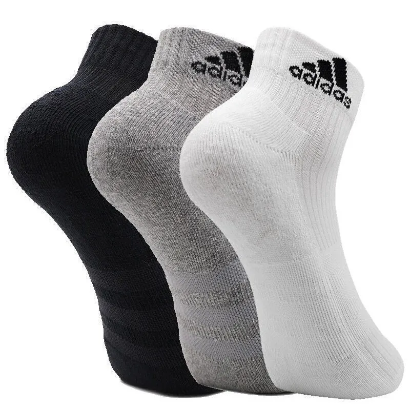 Новинка 2018 оригинальные спортивные носки Adidas 3S на HC 3 p в стиле унисекс (3