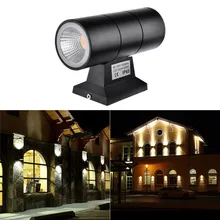 LAIDEYI открытый светодио дный Бра 6 Вт AC 220 В Алюминий настенный светильник Водонепроницаемый IP65 за пределами двора сад крыльцо коридор огни