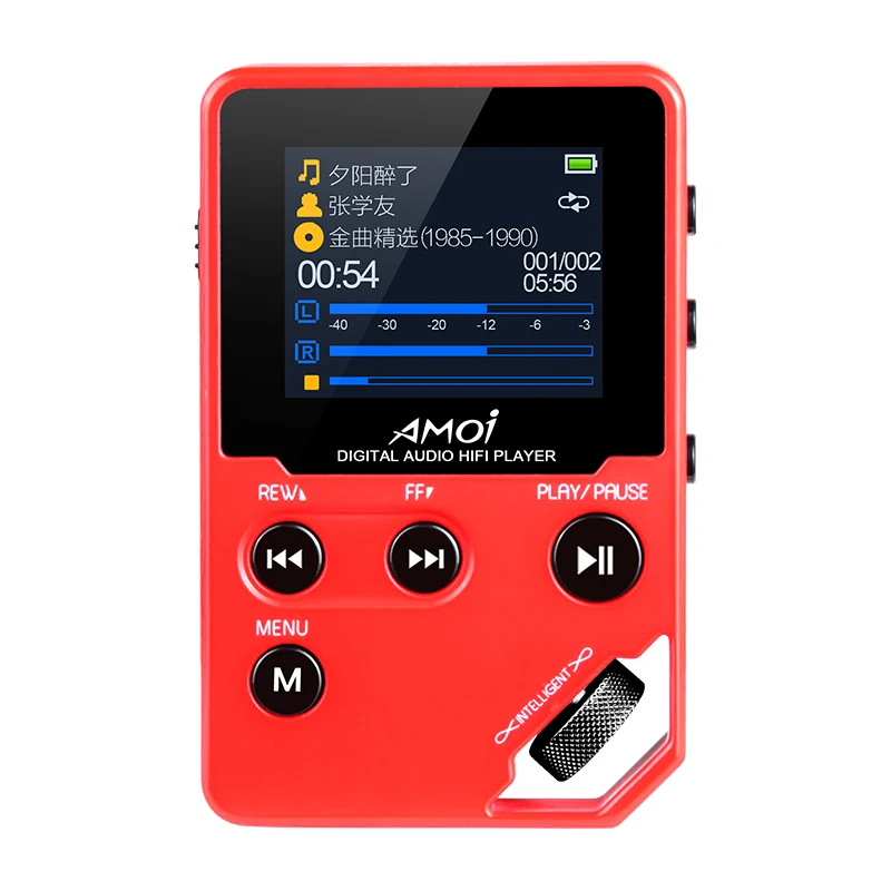 Amoi C10 Hifi MP3 музыкальный плеер HD без потерь мини Спорт Бег DAC радио FM TF DSD электронная книга стерео рекордер треквелл walkman