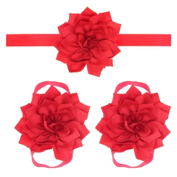 

Beautifull Christening baptism newborn baby girl shoes headband set toddler baby shoes first walker booties shoes for girls