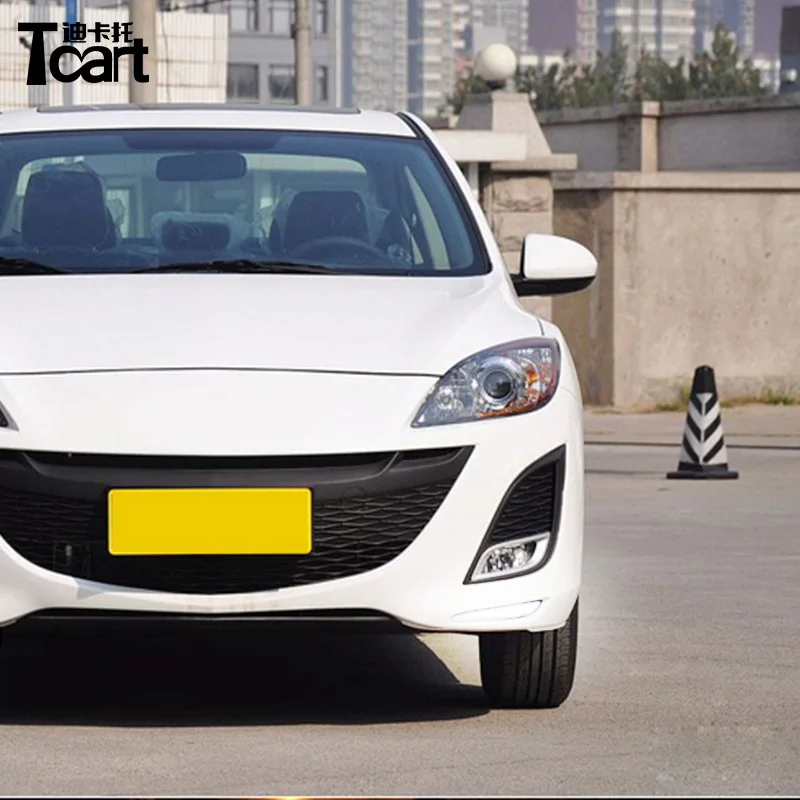 Tcart 2 шт. DRL для Mazda 3 Mazda3 2010 2011 2012 2013 дневные ходовые огни противотуманная фара 12 в
