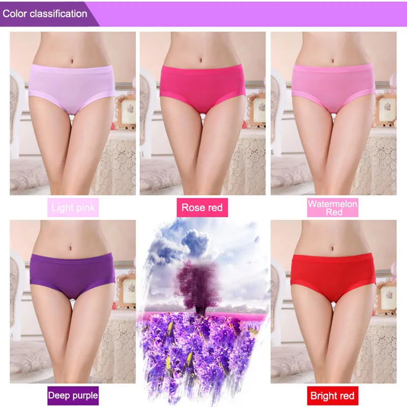 Women Physiological Leakproof Brief Menstrual Period Underwear Lady Girl Cotton Panties GDD99