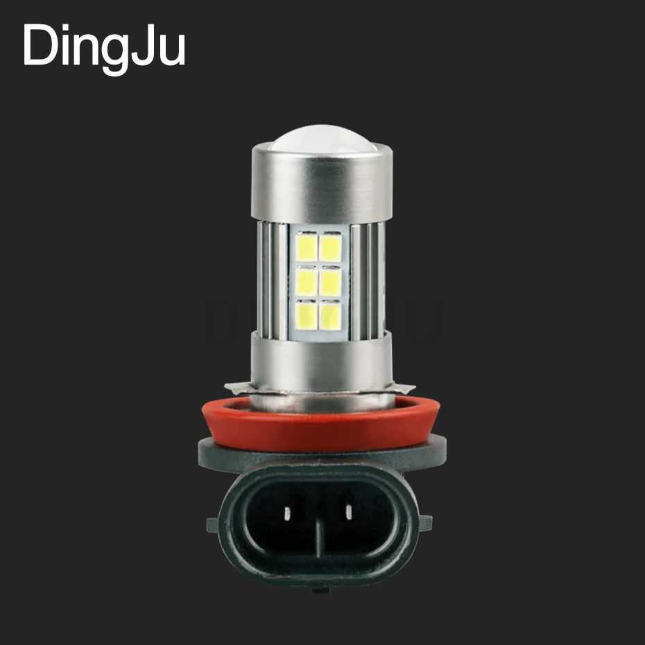 

1 Piece Car Led Running Lights 9005 9006 H1 H3 H7 H11 880 881 Fog Light DRL 2835 24v Signal Lamp Car Led 27 SMD Auto Lamp 12v