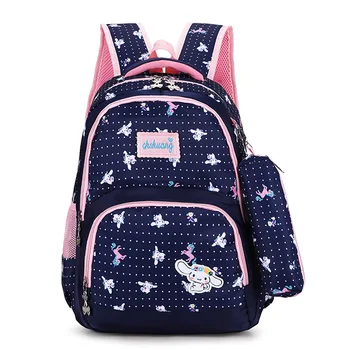 

Fashion Cute Princess Children School Bags Top Quality Orthopedic Waterproof Backpack Kids Girls Rucksack black Mochila Escola