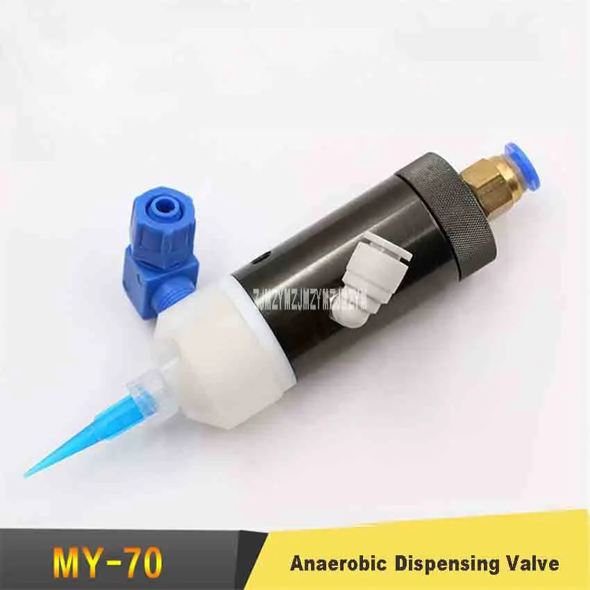 

MY-70 One-way Anaerobic Dispensing Valve 502 Dispensing Valve Anaerobic Special Precision Ejector Valve Fittings 4-7Kgf/cm 0.01m