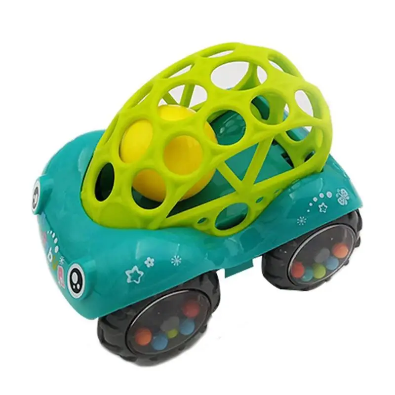 Игрушка для маленьких автомобилей, игрушки для кроватки, колокольчики, ручные шарики, детские развивающие игрушки - Цвет: Синий