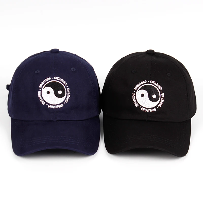 Mac Miller Dad Hat, хлопок, для плавания, в стиле Инь и Ян, с вышивкой сплетен, Snapback, бейсболка для мужчин и женщин, Прямая поставка