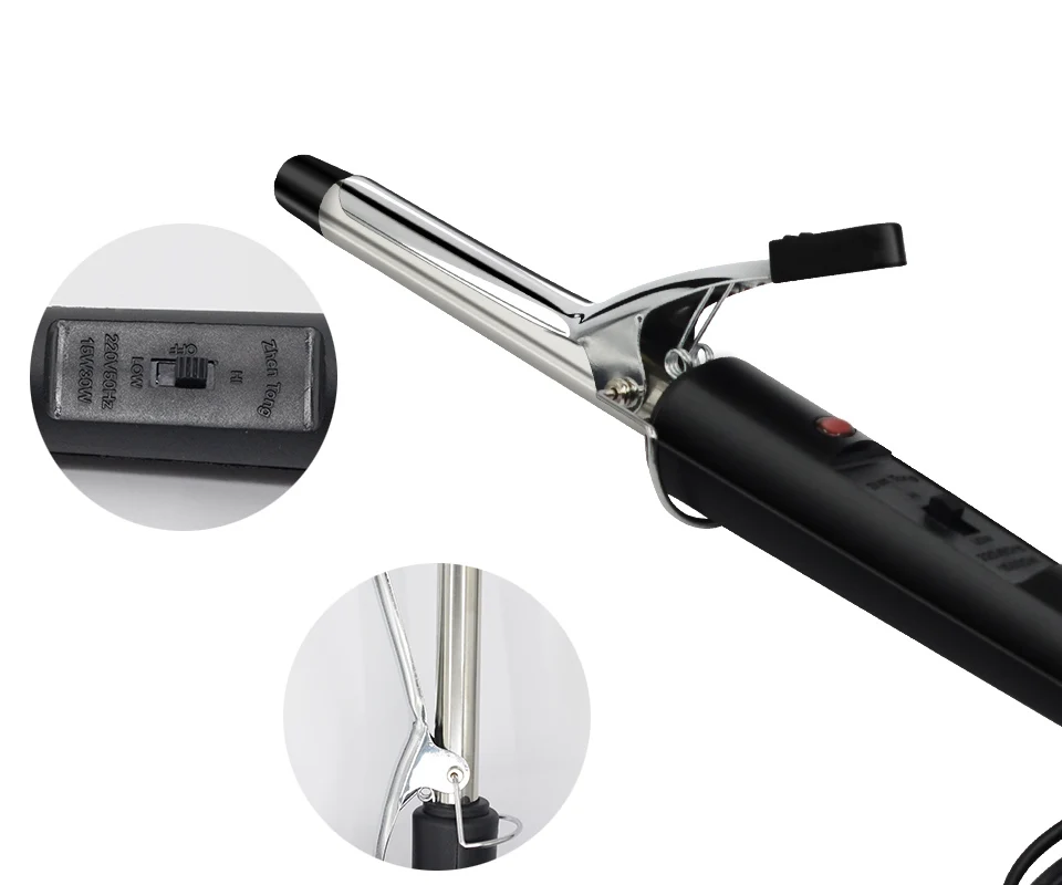 GENPAI Portable Electric Hair Curling Iron Hair Rollers Hair Curler Hair Care Styling Tools Curly Hair EU Plug 110-240V-details (4)