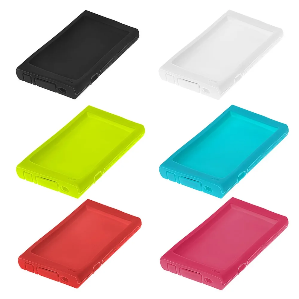 

ALITER Silicone Case MP3 Music Player Skin Cover With Strap For Sony NW A35 A36 A37
