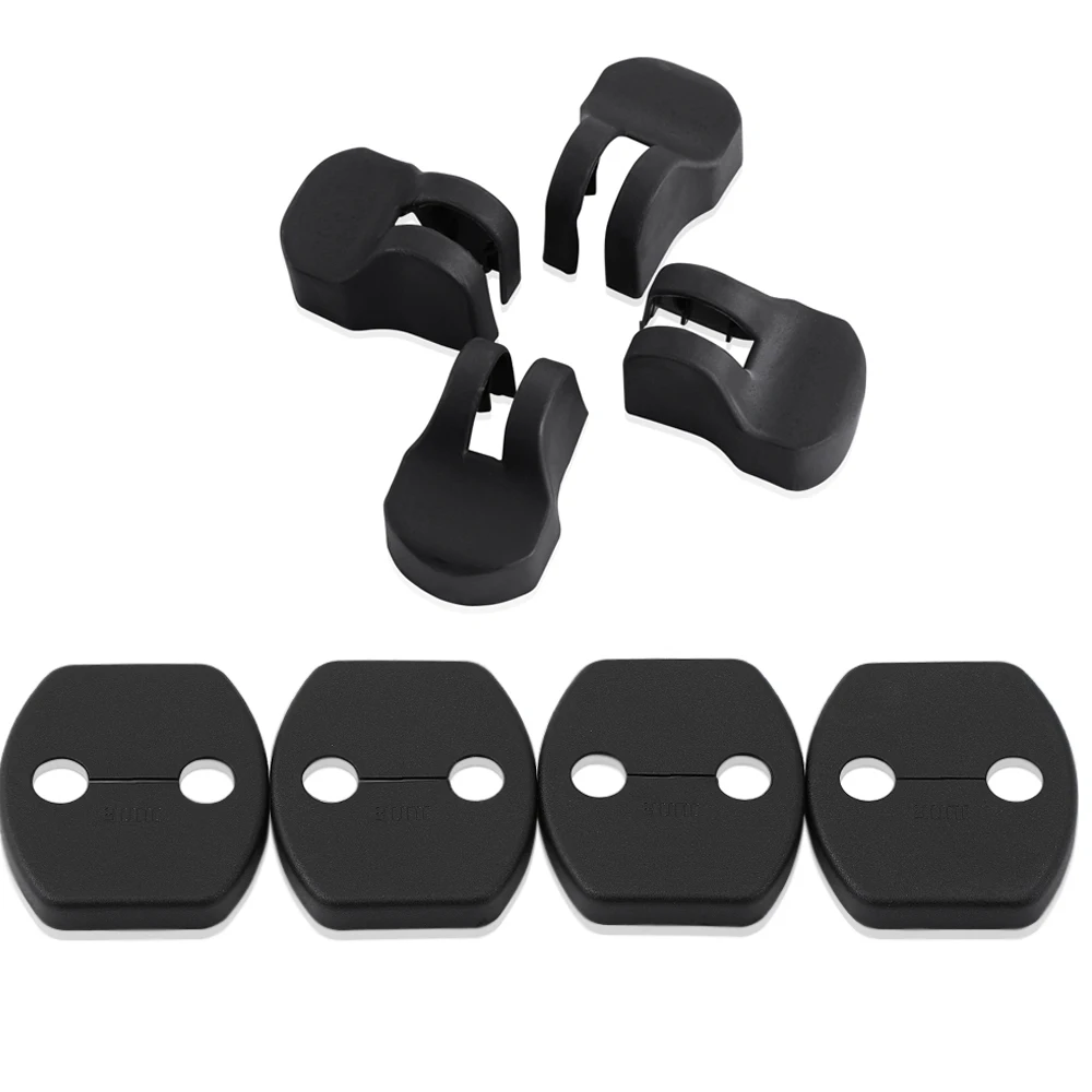 

8Pcs Car Door Lock Cover Door Stopper Protection For Kia Sportage QL 2016 2017 2018 Accessories