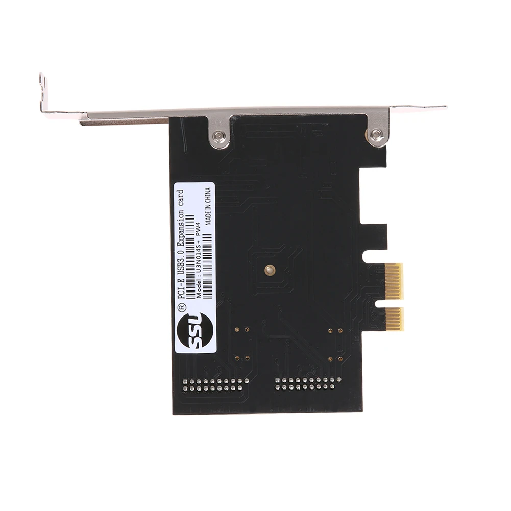 Новая карта расширения PCI-E PCIE PCI Express X1 5 ГБ/сек. Superspeed USB3.0 19PIN интерфейсный адаптер карта 120X90X22 мм