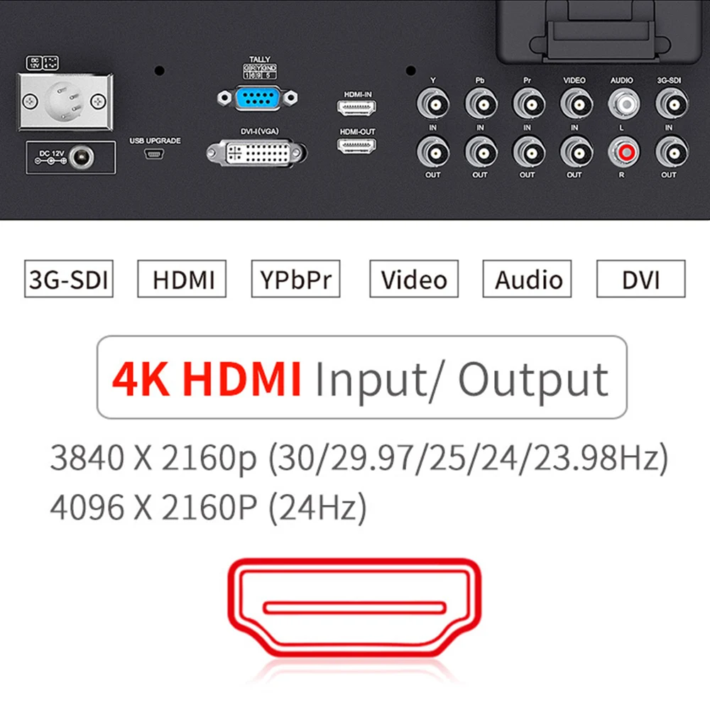 Монитор Широковещательного вещания SEETEC 4K HDMI Pro 21 5 дюйма ЖК дисплей IPS HD 1920x1080