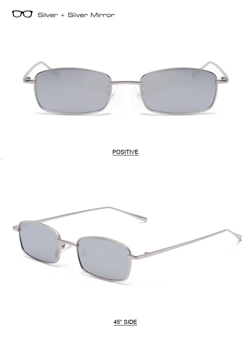 SHAUNA трендовые женские маленькие квадратные солнцезащитные очки популярные мужские желтые линзы очки UV400