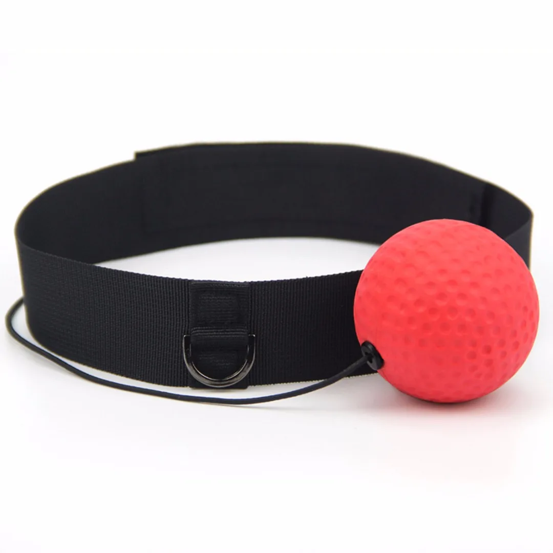 Boxing Fight PU Ball With Head Band for Reaction Speed Training Boxing Punch Exercise Rebound Ball Fright Equipment Fitness Ball