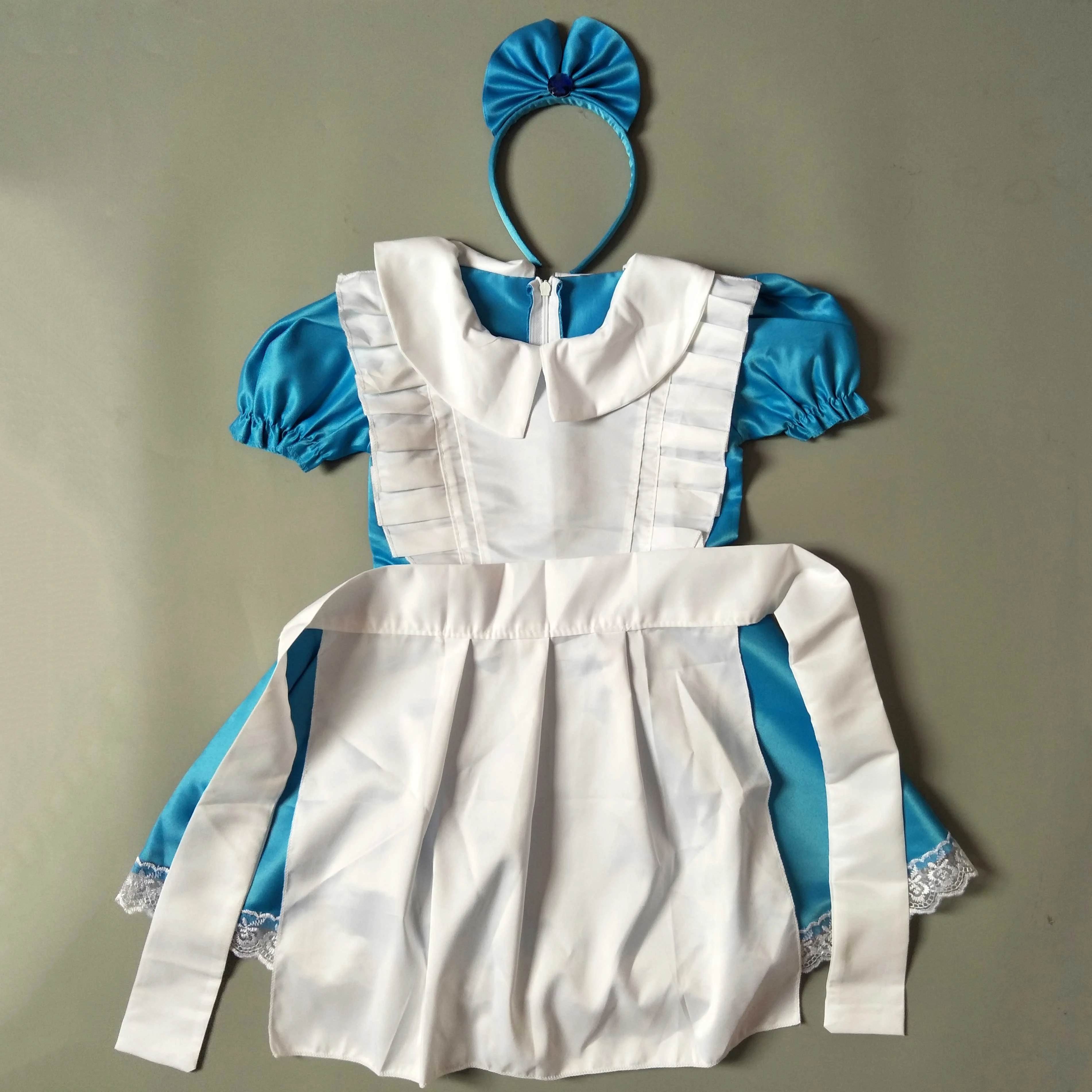 Crianca Trajes De Halloween Menina Criancas Desenho Animado Personagem Alice No Pais Das Maravilhas Bebe Menina Vestido De Festa Criancas Outfits Vestidos Aliexpress