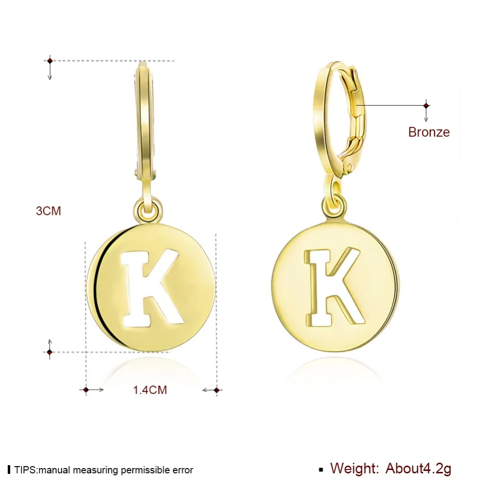 gold plated drop earrings 5