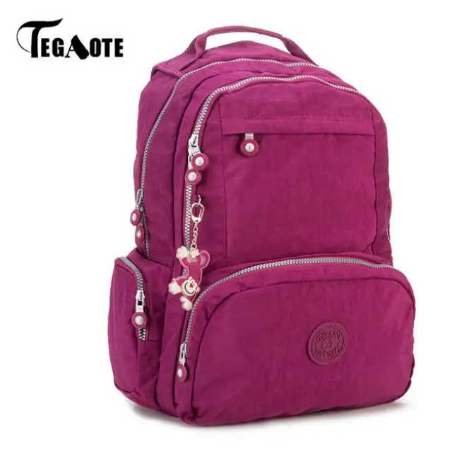 Mochila Escolar para mujeres TEGAOTE Mochila para niñas adolescentes Mochila femenina de nailon Escolar Mochila de viaje para ordenador portátil bolsa femenina saco A Dos Mochila Escolar para mujeres TEGAOTE Mochila para niñas adolescentes Mochila femenina de nailon Escolar Mochila de viaje para ordenador portátil bolsa femenina saco A Dos
