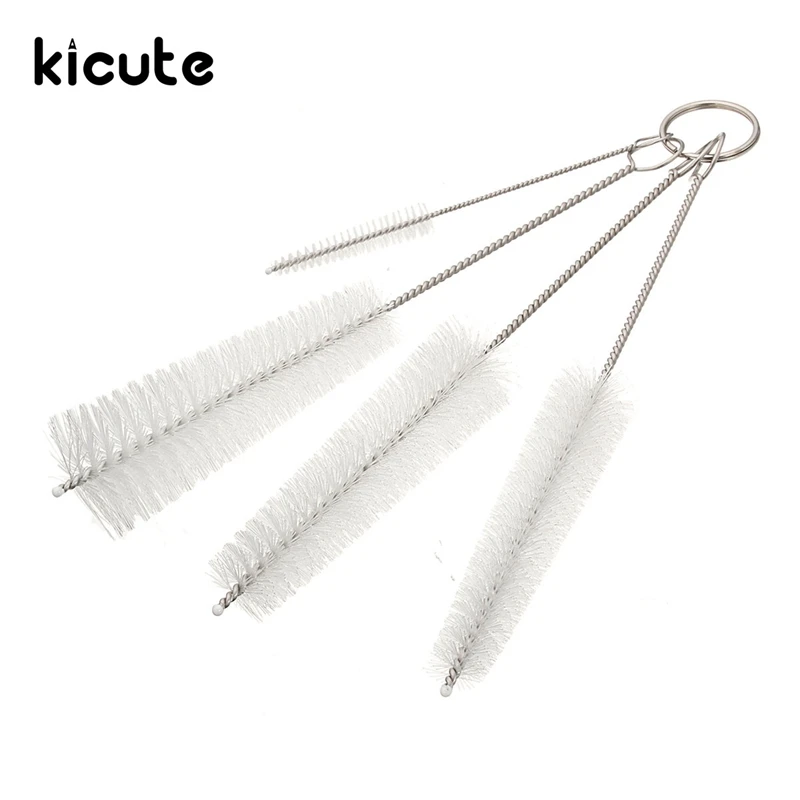 Kicute 4pcs Lab Bottle Spout Test Tube Cleaner Cup Cleaning Washing