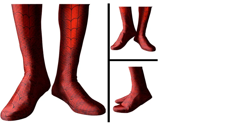 

(LP6264)Custom option of Add Spiderman Boots with Suit
