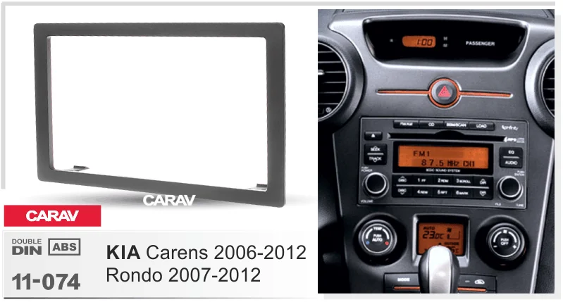 CARAV 11-074 Car Radio Installation Trim Fascia Panel
