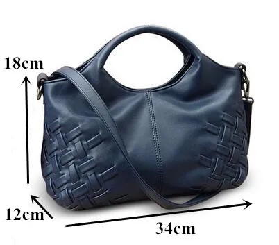 ARNOCHEN Повседневное сумка Вязание дизайнер Для женщин кожа Сумки высокое качество сумки на плечо сумка мешок основной WYQ665