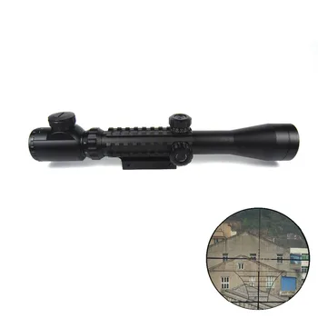 

red dot scope riflescope 3-9x40 hunting scopes military tactical air optic sighting telescope lens11mm 20mm